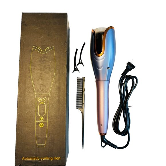 Automatic Curling Iron, Curler Rose Type Spiral Curling, Long Lasting - Picture 1 of 6